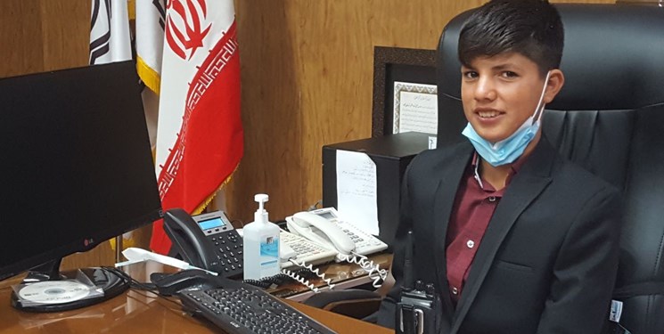درخت آرزویی که به شکوفه نشست؛ نوجوان ۱۲ ساله شهردار نیشابور شد