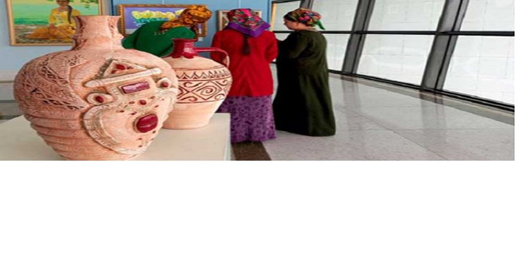 برپایی نمایشگاه بهاری در آستانه نوروز در ترکمنستان
