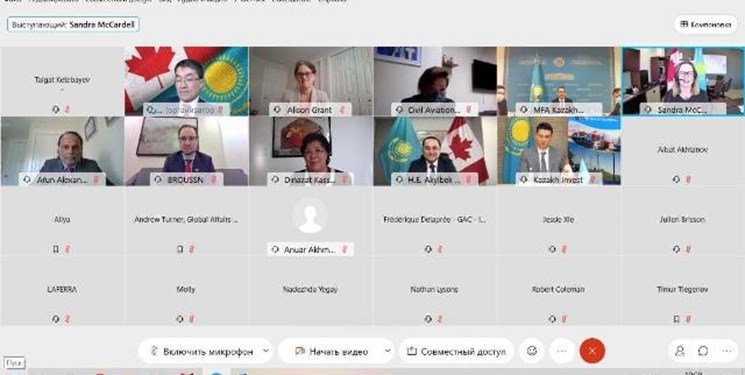 رایزنی سیاسی نهادهای دیپلماتیک قزاقستان و کانادا