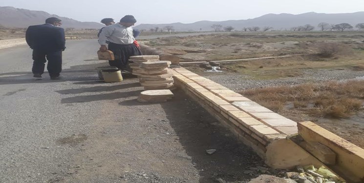 اتمام مرمت پل حاجی خان روستای جلماجرد خمین طی 2۰ روز آینده