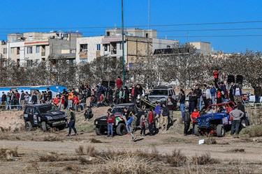 مسابقات چندجانبه آفرود در استان قزوین در پیست آفرود مینودر