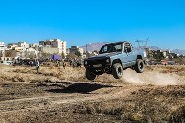 مسابقات چندجانبه آفرود در استان قزوین در پیست آفرود مینودر