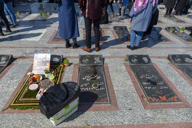 آغاز بهار طبیعت در جوار مزار شهدای گرگان