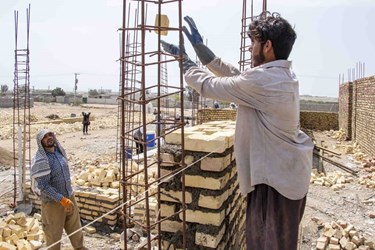 ساخت مدرسه توسط جهادگران قزوینی در چابهار