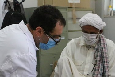  ارائه خدمات درمانی توسط جهادگران قزوینی در چابهار