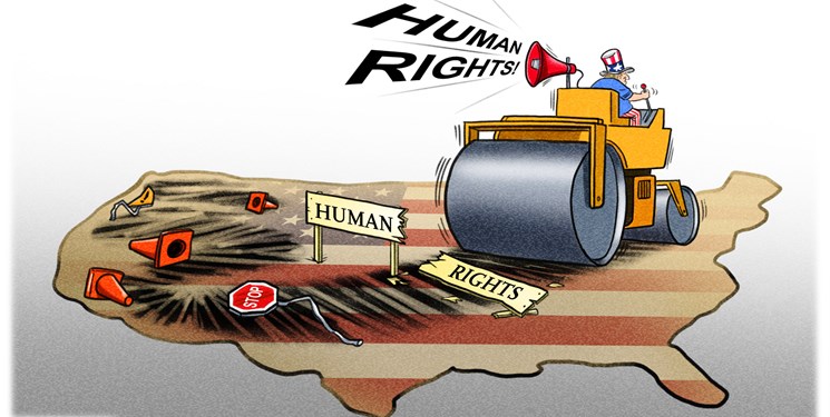 گزارش چین از وضعیت حقوق بشر آمریکا؛ واشنگتن «دورویی را تمام کند»