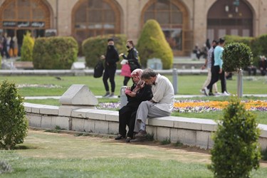 تعطیلات نوروزی و عدم رعایت پروتکل‌های بهداشتی در اماکن گردشگری اصفهان 