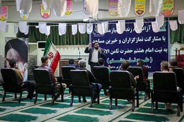 اجرای مرحله پنجم طرح نذر هشتم در زندان مرکزی مشهد