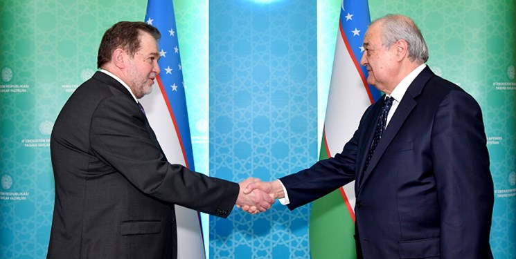 شراکت راهبردی محور دیدار سفیر جدید روسیه و وزیر خارجه ازبکستان