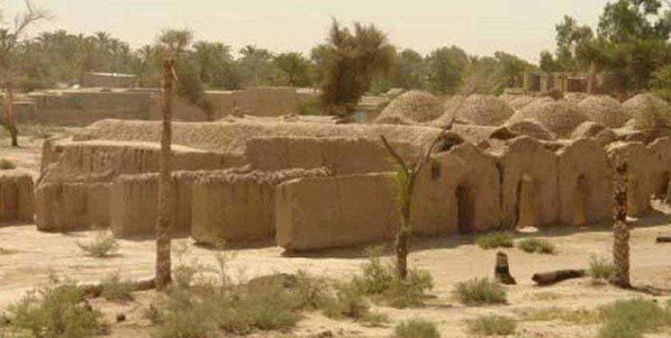 مرمت یک اثر دوره قاجار در بمپور