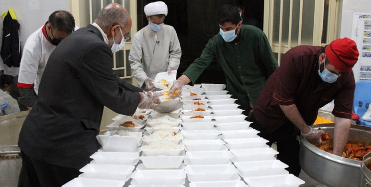 اطعام علوی؛ توزیع 760 هزار پرس غذا توسط گروه‌های جهادی در فارس
