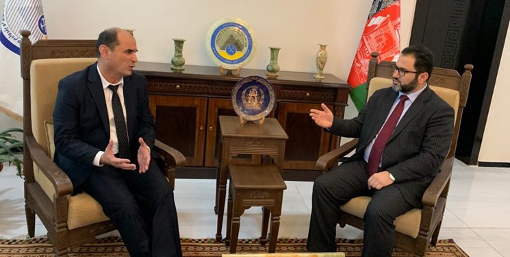دیدار سفیر تاجیکستان با وزیر معادن و نفت افغانستان