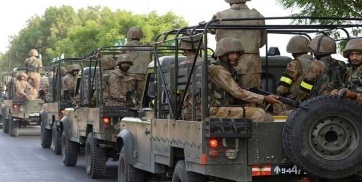 کشته شدن 25 پرسنل ارتش پاکستان در حملات تروریستی