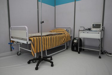 تجهیزات موجود در اتاق‌های بیمارستان صحرایی ارتش