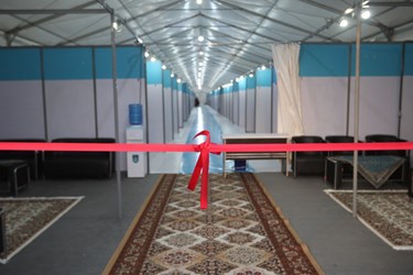ربان افتتاح بیمارستان 120 تخت خوابی ارتش در اصفهان