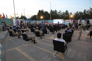 مراسم افتتاح بیمارستان صحرایی ارتش در اصفهان