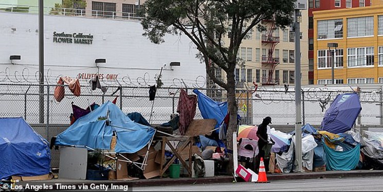 تخلیه اجباری بی خانمانهای لس آنجلس از اطراف محل برگزاری مراسم اسکار