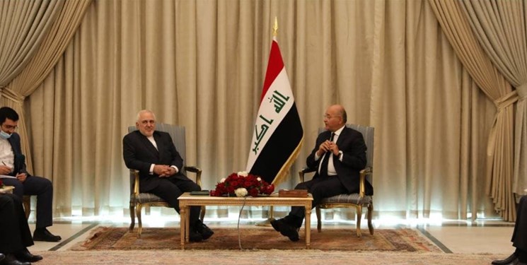 Iranian Fm Meets Iraqi President In Baghdad 