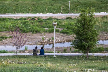 معضلی قدیمی به‌نام لایروبی شهرچای ارومیه /  در حاشیه پارک دانشمندهسته‌ای شهید داریوش رضایی‌نژاد