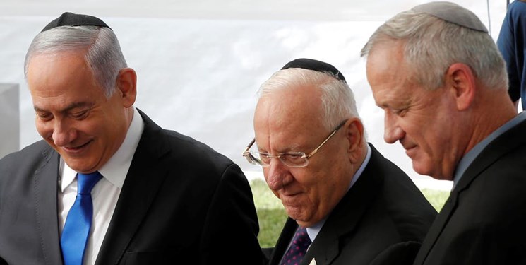 وبگاه صهیونیستی: گانتز تشکیل کابینه با نتانیاهو را مشروط کرد