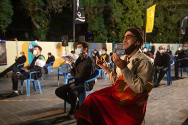 پیاده راه سبزه میدان در شب بیست و یکم رمضان