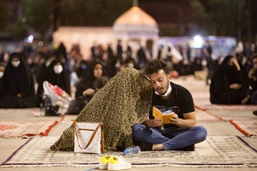 عاشقانه های مردم دارالعباده در شب  قدر23 رمضان