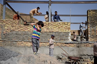 حضور 40 نفر از افراد قرارگاه جهادی شهید سلیمانی برای ساخت منزل محرومین