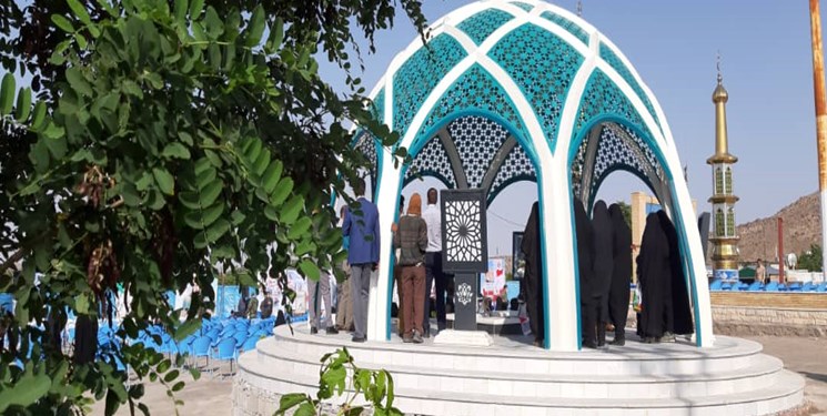 رونمایی از یادبود حاج‌قاسم در «قنات‌ملک» رابر