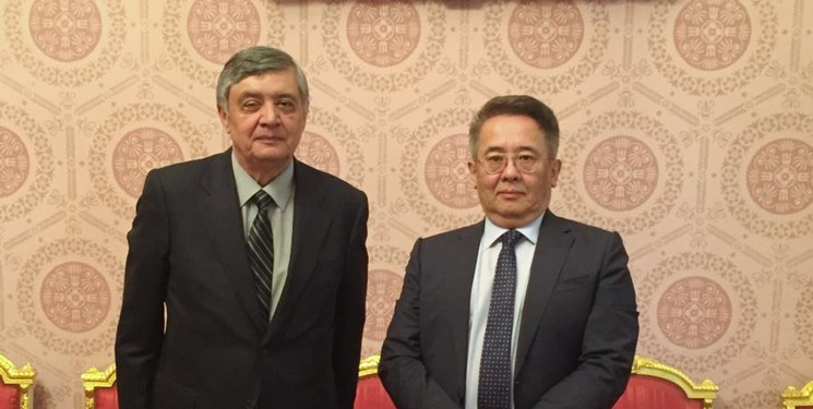 دیدار نمایندگان ویژه قزاقستان و روسیه در امور افغانستان