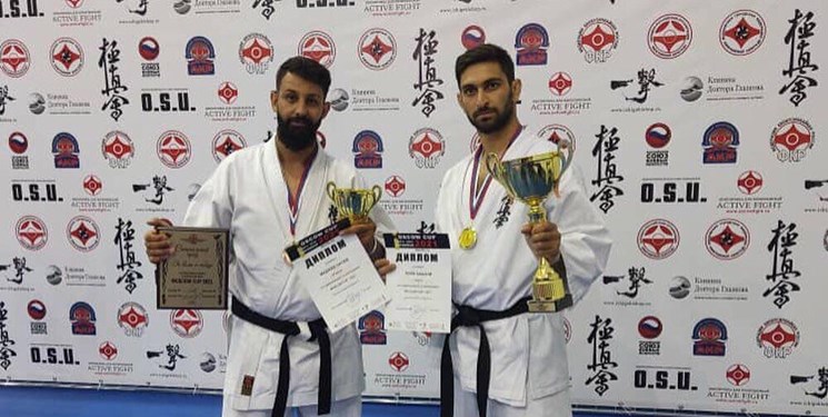 درخشش قهرمانان ایران در مسابقات بین‌المللی کیوکوشین کاراته کاپ مسکو