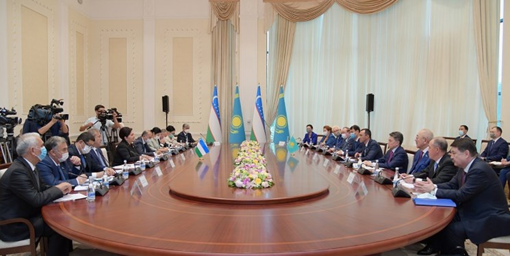 همکاری پارلمانی محور دیدار رؤسای سنای ازبکستان و قزاقستان