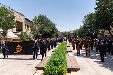 عزاداری خُدام به مناسبت شهادت امام جعفر صادق علیه السلام در شیراز
