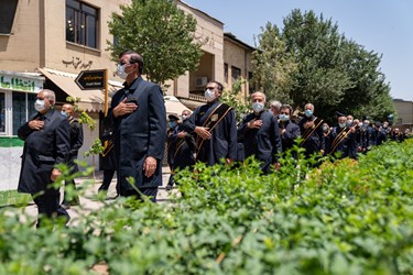 عزاداری خُدام به مناسبت شهادت امام جعفر صادق علیه السلام در شیراز