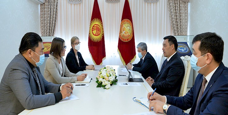 دیدار رئیس جمهور قرقیزستان با دستیار دبیر کل سازمان ملل