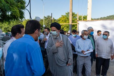 حجت الاسلام سید علی طاهری مسئول ستاد انتخاباتی دکتر رئیسی در گلستان
