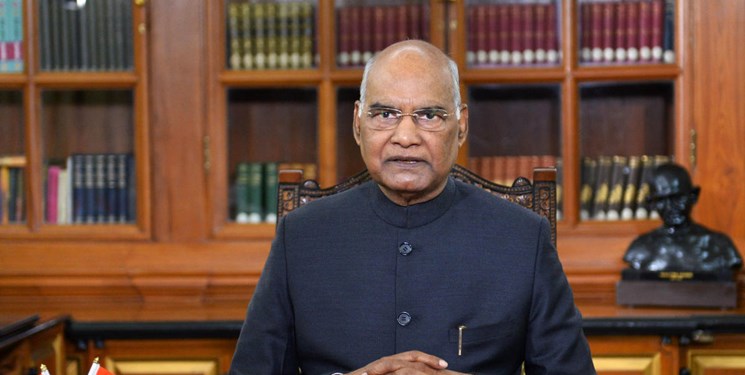 رئیس‌جمهور هند انتخاب رئیسی را تبریک گفت