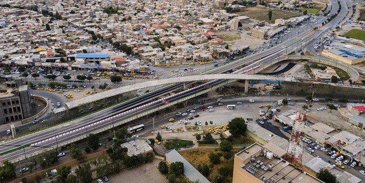 افتتاح پل اصلی تقاطع شهید همدانی
