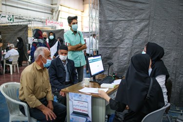 ثبت اطلاعات مراجعه کنندگان در سامانه وزارت بهداشت