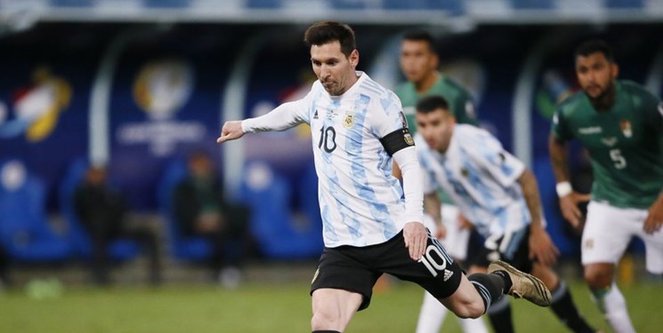 مسی در تیم ملی آرژانتین رکورددار شد