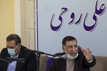 سخنرانی سید علیرضا آوایی، وزیر دادگستری در مراسم افتتاح مجموعه رفاهی و درمانی علی روحی درسرای احسان