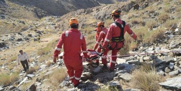 عملیات ۷ ساعته برای نجات یک کوهنورد در بام بلند دشتستان