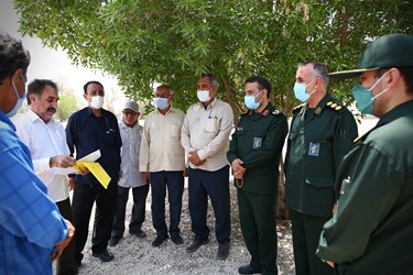 آغاز عملیات اجرایی احداث 10 جاده بین مزارع با حضور رئیس بسیج سازندگی کشور در روستای جتوط دشتستان