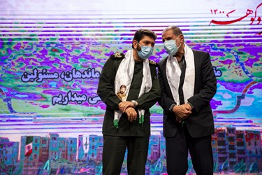 گفت‌وگوی حاج محمد کوثری و سردار حسن زاده در یادواره خورشید دوکوهه
