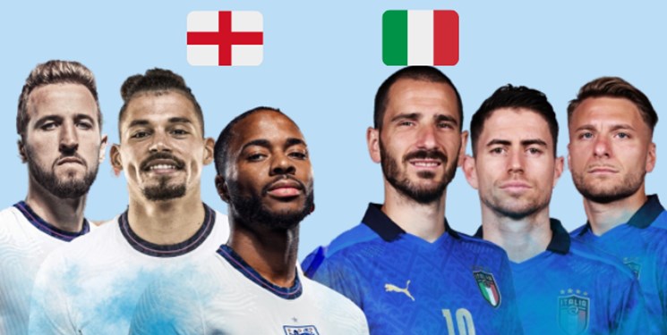 یورو 2020| نگاهی متفاوت به ترکیب اصلی ایتالیا و انگلیس /سه‌شیرها در اندیشه بازی تدافعی