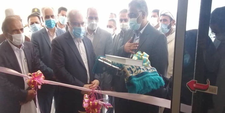 بهره برداری رسمی از بخش های بیمارستان ایرانمهر سراوان با حضور وزیر بهداشت