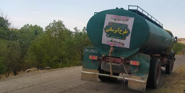 حل مشکلات آب  دو روستای دلیجان به همت سپاه