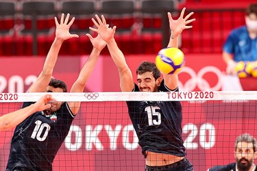 المپیک توکیو| گزارش تصویری از پیروزی ارزشمند والیبال ایران مقابل لهستان