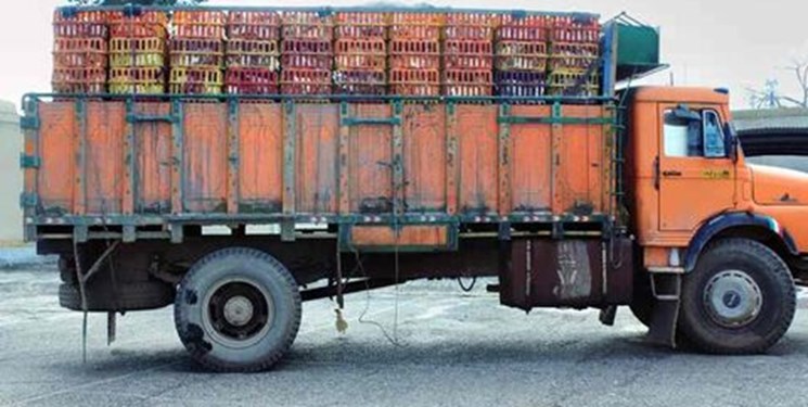 کامیون‌های حامل 7 تن مرغ قاچاق در قزوین متوقف شدند