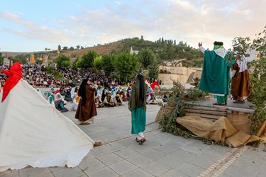 بازسازی واقعه غدیر خم در همدان