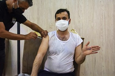 عکس| دومین روز تزریق واکسن برکت به خبرنگاران گیلانی